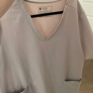 Figs scrubs in khaki only worn twice